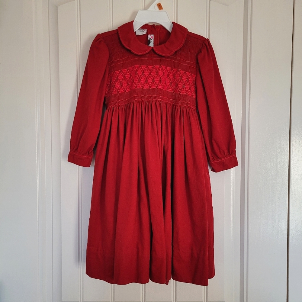 VTG Pervenche 100% cotton smocked embroidered vintage prairie cottagecor…